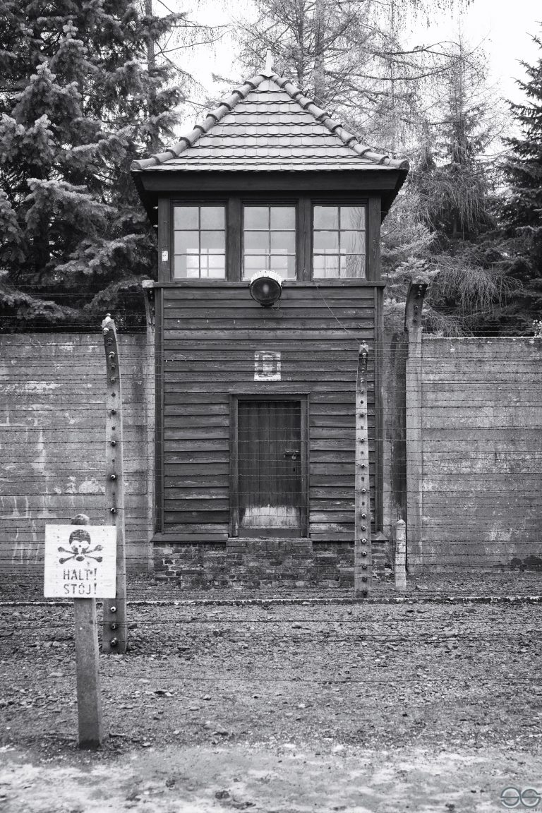 Guard tower, Auschwitz I