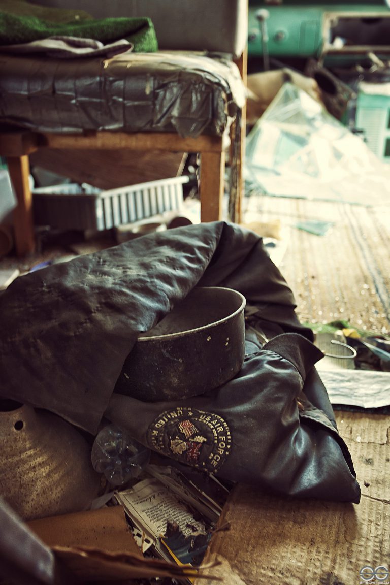 Lost Air Force Jacket, Scotty's Castle Rd, Nevada