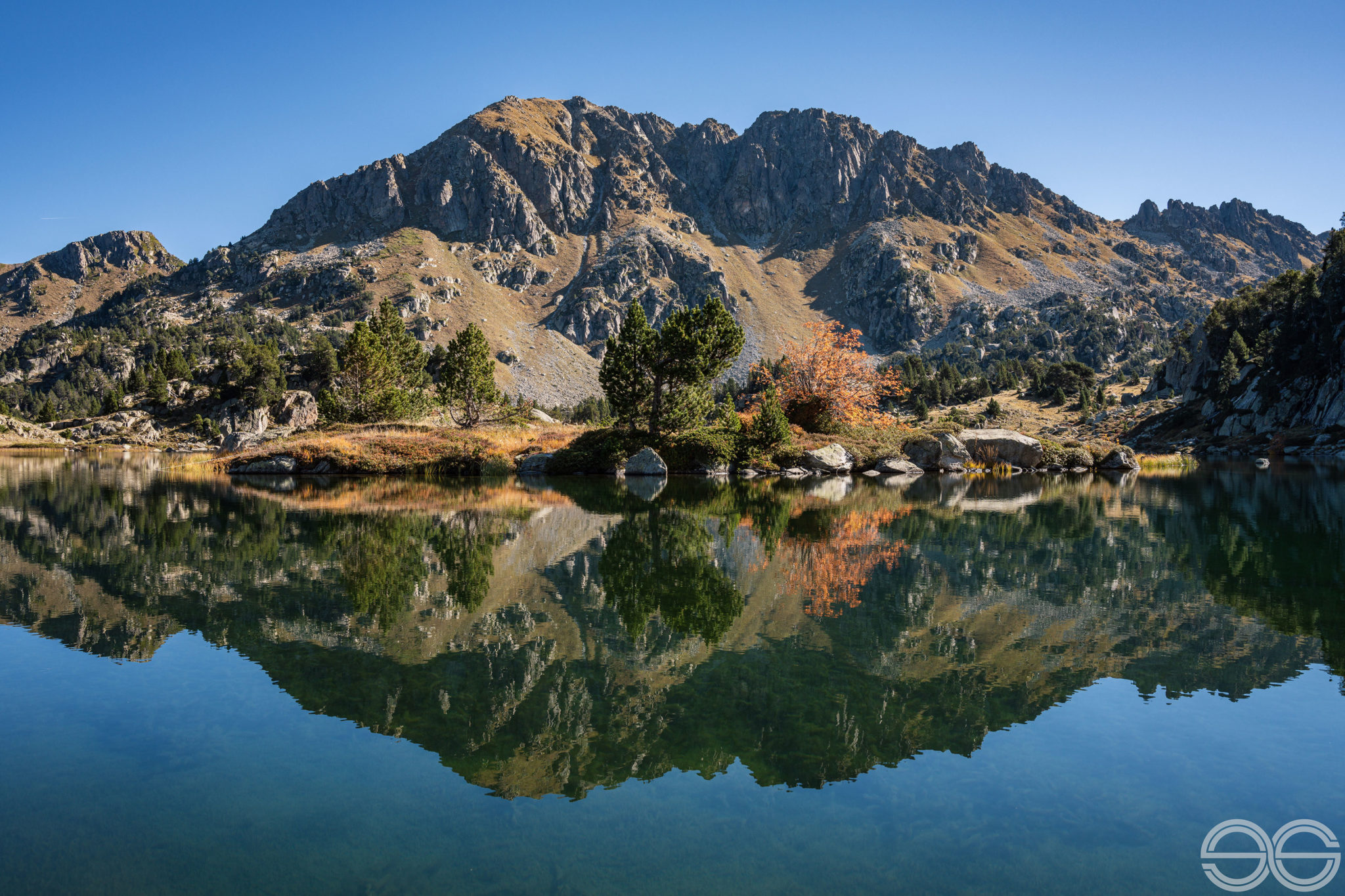 Lake Estanh Plan, Circo de Colomers, Pyrenees, Lleida, Spain